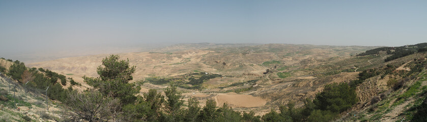 Mouth Nebo valley, Jordan