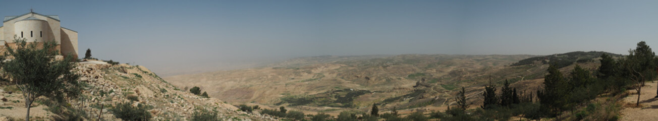 Mouth Nebo valley, Jordan