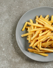 plate of french fries