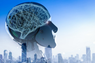 robot with ai brain