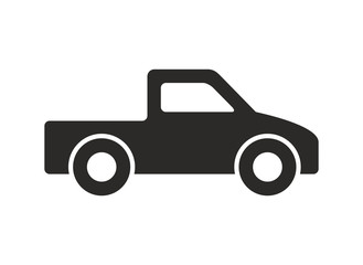 Fototapeta na wymiar Car icon, Monochrome style. isolated on white background