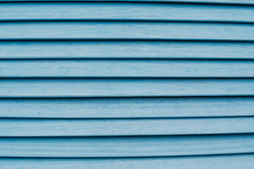 Blue shutters