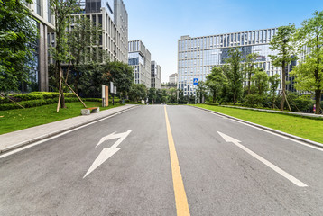 Fototapeta na wymiar Highways and modern urban buildings in Chongqing, China