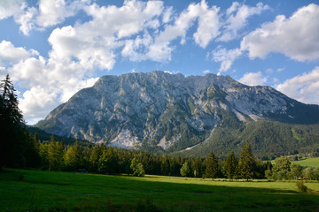 Fototapeta na wymiar Stoderzinken, Alpine mountains in Austria