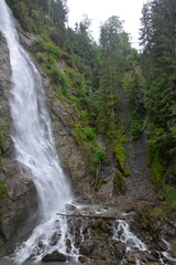 Fototapeta na wymiar Kitzlochklamm waterfall, Taxenbach