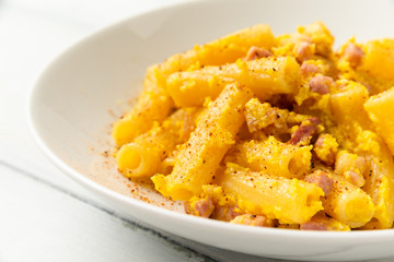 Maccheroni alla carbonara