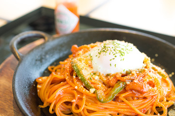 懐かしいナポリタン