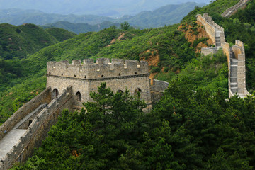 Fototapeta na wymiar Great Wall of china, jinshanling