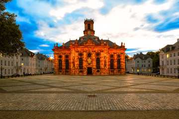 Ludwigskirche und Ludwigsplatz Saarbrücken