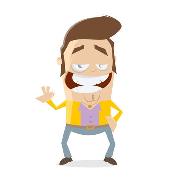 funny seventies guy clipart