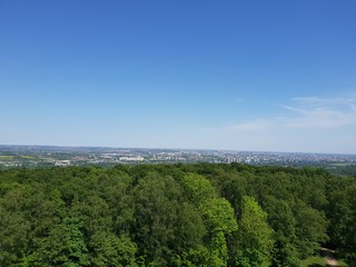 Fototapeta na wymiar Above Krakow