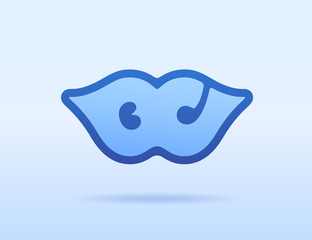 Creative BC letters vector logo design. BC Vector sign. Logotype symbol