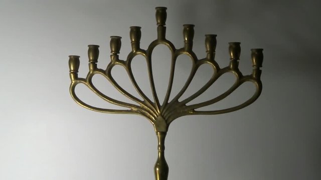 Judaica candlestick - Chanukiah