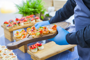 catering food varied