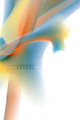 Holographic paint explosion design, fluid colors flow, colorful storm. Liquid mixing colours motion concept, trendy abstract background layout template for business presentation, app wallpaper banner