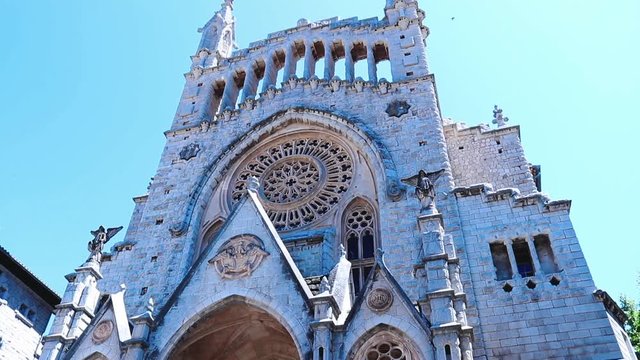 cathedral of soller in mallorca