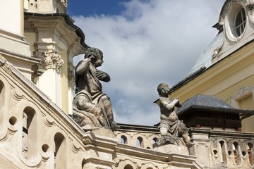 Fototapeta na wymiar St. George's Cathedral, Lviv, Ukraine - baroque-rococo greek catholic church