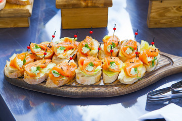 catering food varied