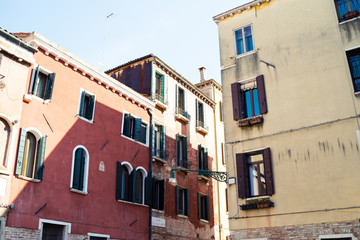 Fototapeta na wymiar Venice. Classic italian architecture