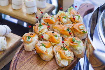 catering food varied