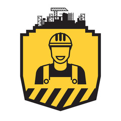 Builder man icon