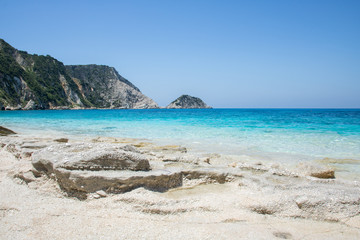 Petani beach, island Cephalonia (Kefalonia), Greece
