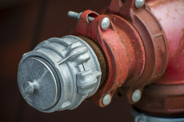 Fire hydrant red