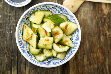 Asian cucumber salad