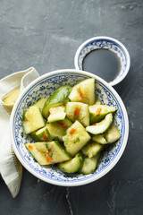 Asian cucumber salad
