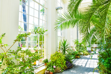 Beautiful garden, French style Unesco, Kvetna Zahrada, Kromeriz in Czech Republic