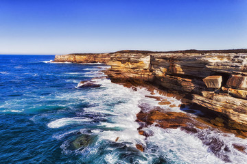 D Cape Solander Cliffs Low Blue