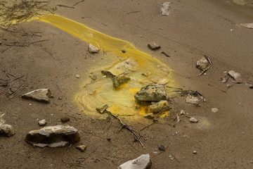Sulphur spring
