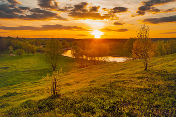 Fototapeta premium Spring landscape