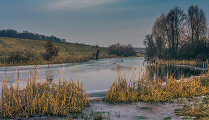 River in early spring