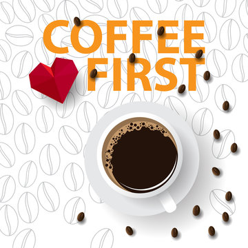 Coffee First creative design