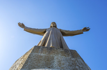 Temple Sacred Heart of Jesus on Tibidabo in Barcelona