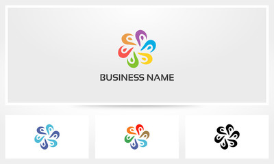 Together Teamwork Social Logo