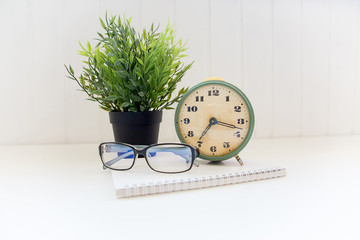 Retro alarm clock