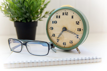 Retro alarm clock