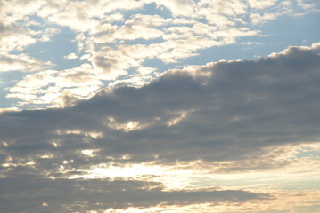 Obraz premium Sonnenuntergang in der Wachau