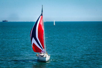 Sailing on the Solent