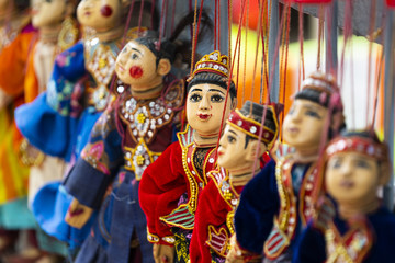 Obraz premium Myanmar dolls