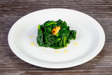Tasty spinach dish