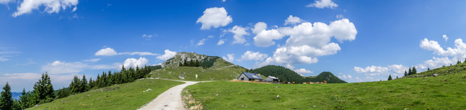 Panorama Schafberg im Salzkammergut