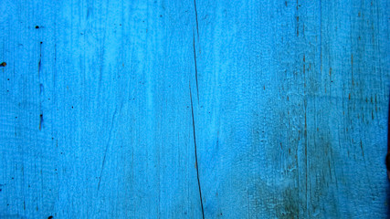 Fototapeta na wymiar Abstract blue paint on the wooden board