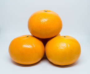 Fresh orange fruit