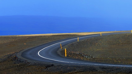 Fototapeta premium Road in Iceland