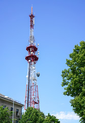 communication equipment tower