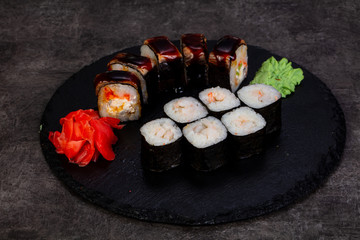 Japanese sushi set