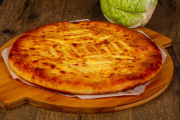 Homemade Ossetian pie